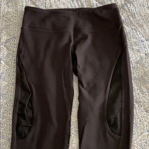 Splits59 cropped mesh leggings